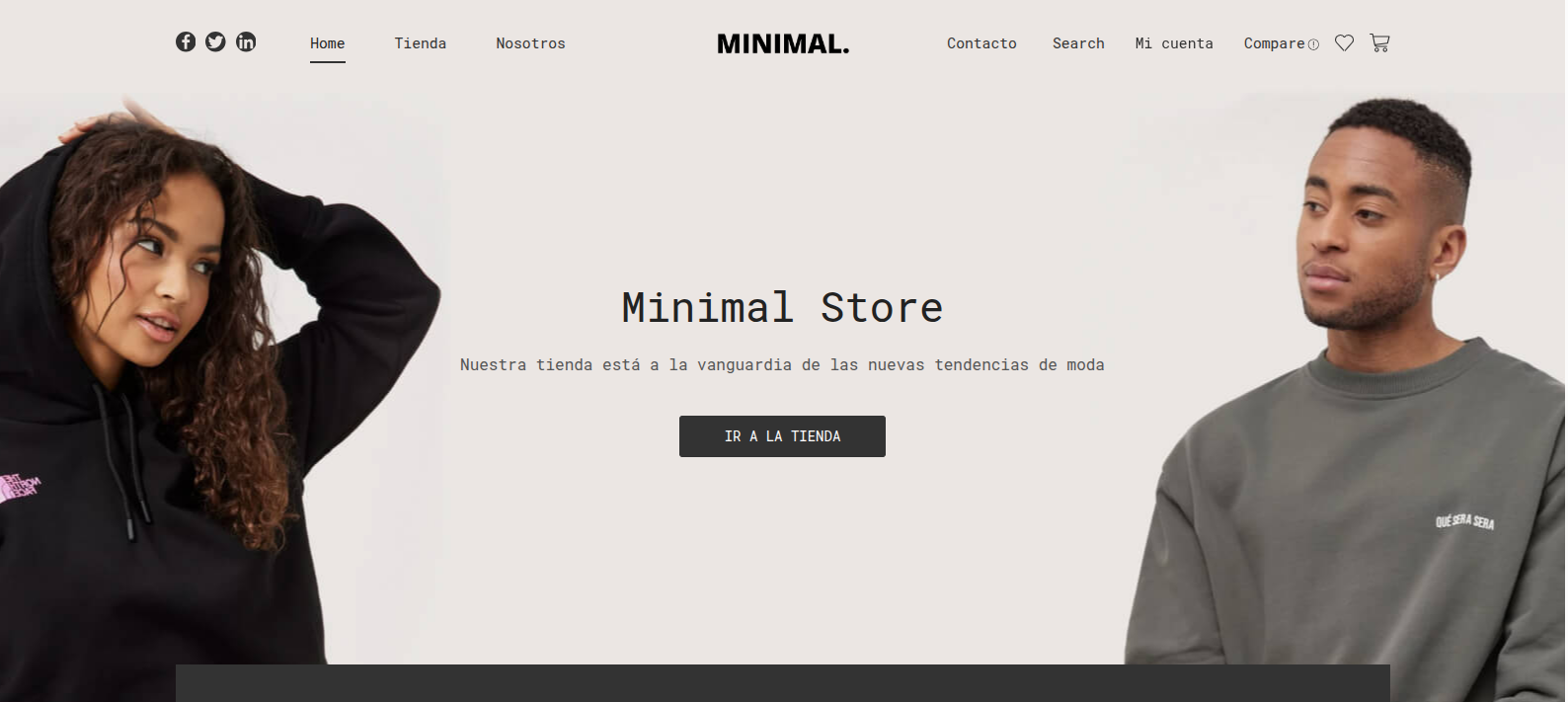 Tienda Minimal