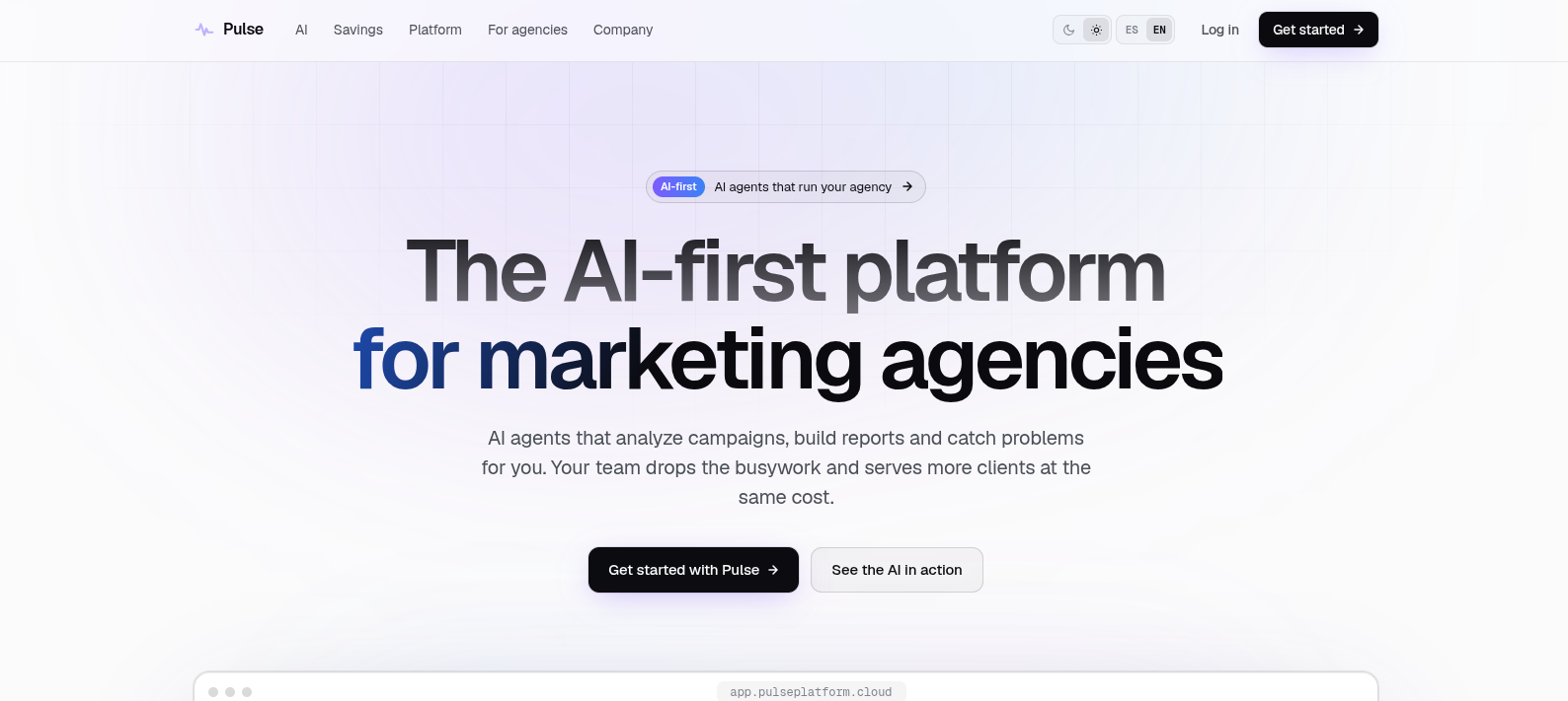 Pulse Corporate Page